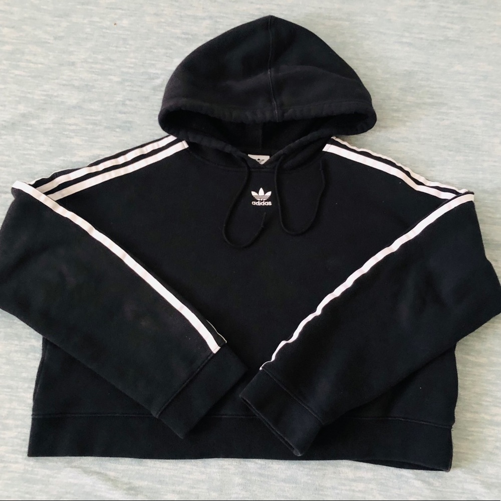 Adidas Cropped Hoodie